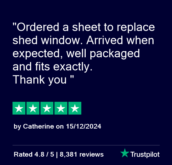 Independent review from TrustPilot - visit https://uk.trustpilot.com/review/simplyplastics.com