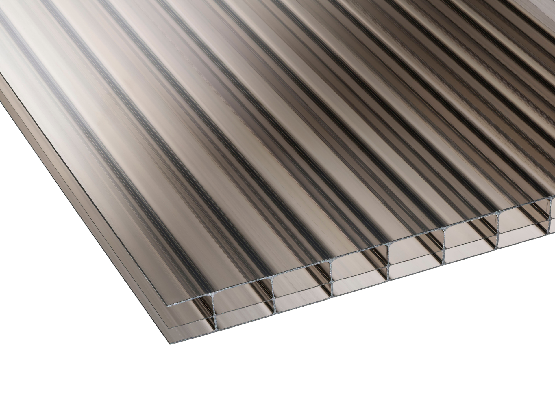 16mm & 25mm Corotherm Bronze Polycarbonate Multiwall Roofing Sheet ...